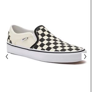 women’s checkered VANS